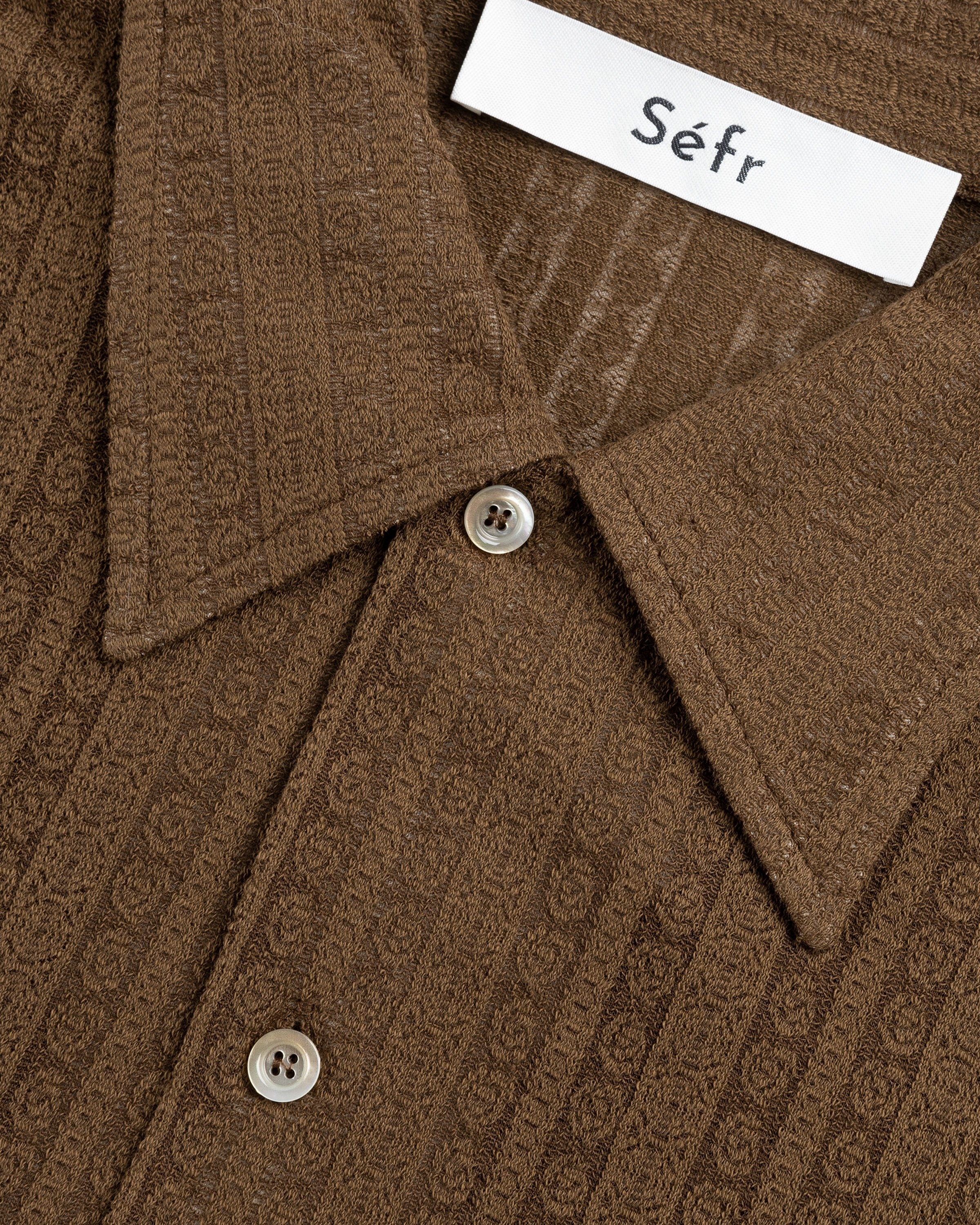 S fr Ripley Shirt Espresso Medallion Highsnobiety Shop
